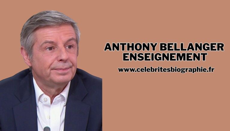 Anthony Bellanger Enseignement : Parcours et Expertise (2026) anthony bellanger enseignement